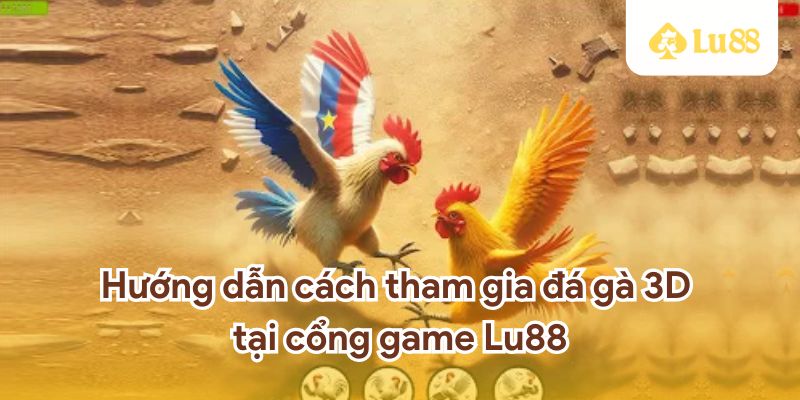 Chia sẻ cách tham gia chơi đá gà 3D tại cổng game.